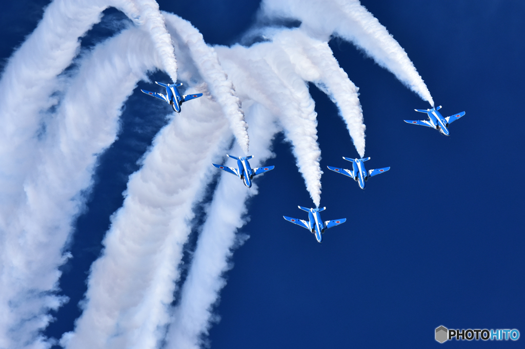 築城基地航空祭2015 ブルーインパルス