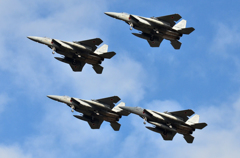 2014年築城基地航空祭 　F-15J編隊飛行