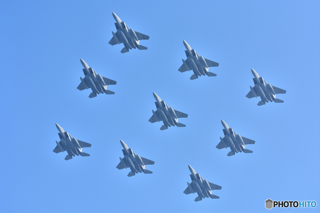 築城航空祭予行演習　前日 304飛行隊