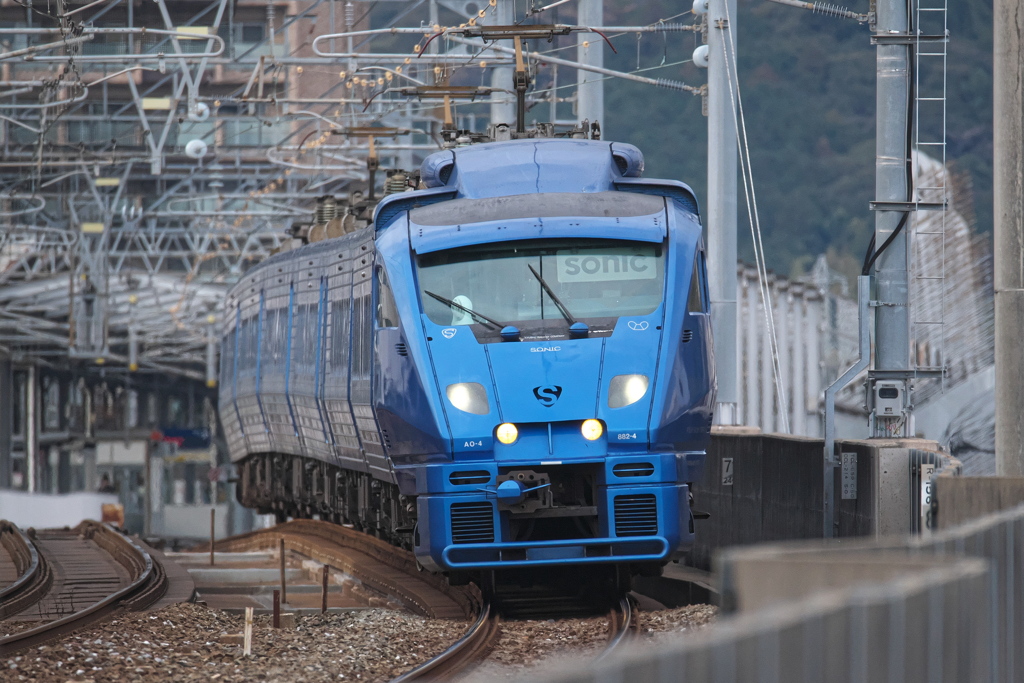 行橋駅から南下の883