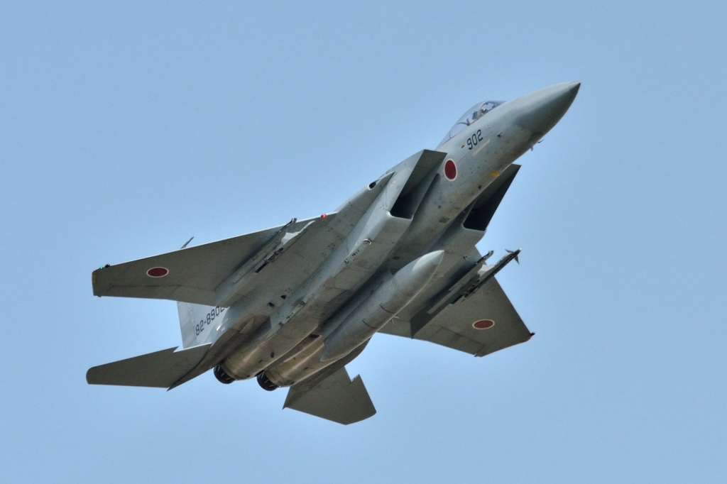 築城基地のF-15