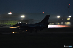 築城基地 F-2離陸　8SQナイト