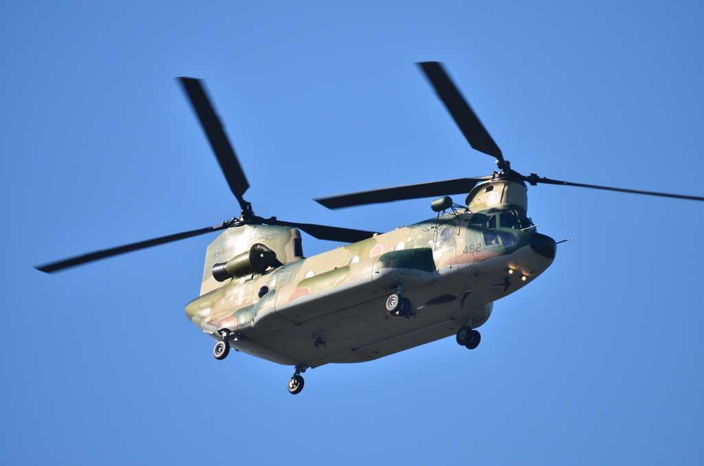 築城基地　ヘリコプター