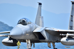 築城基地日米共同訓練2015 　嘉手納基地F-15C