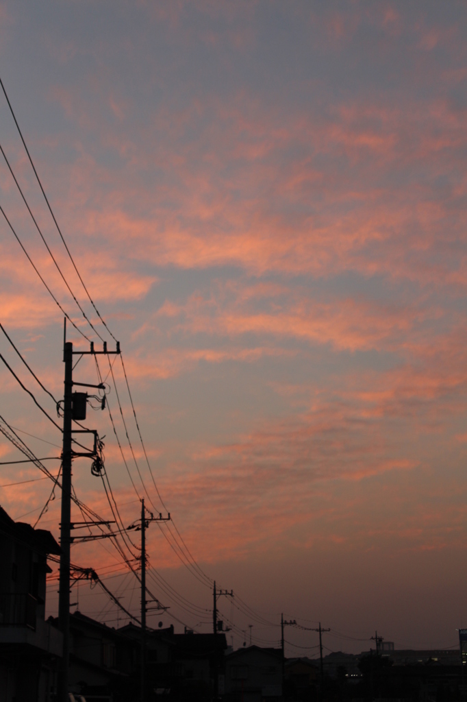 夕空・・・・