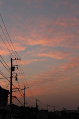 夕空・・・・