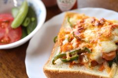 人間の朝ごはん