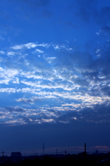 空の青