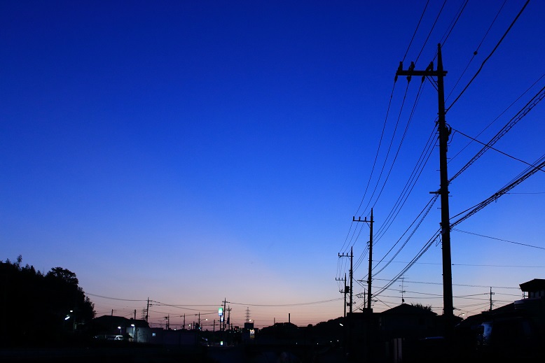 空の青