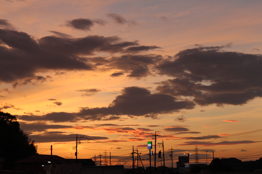 今朝の空^^