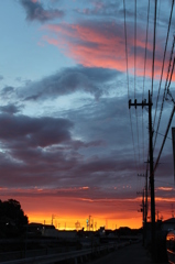 今朝の空・・・①
