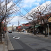 嵐電・・嵐山駅近く