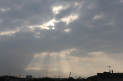 今朝の空