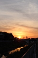 今朝の空