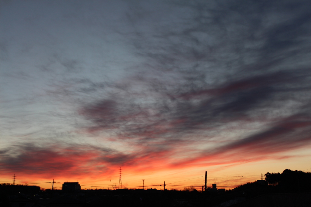 今朝の空②