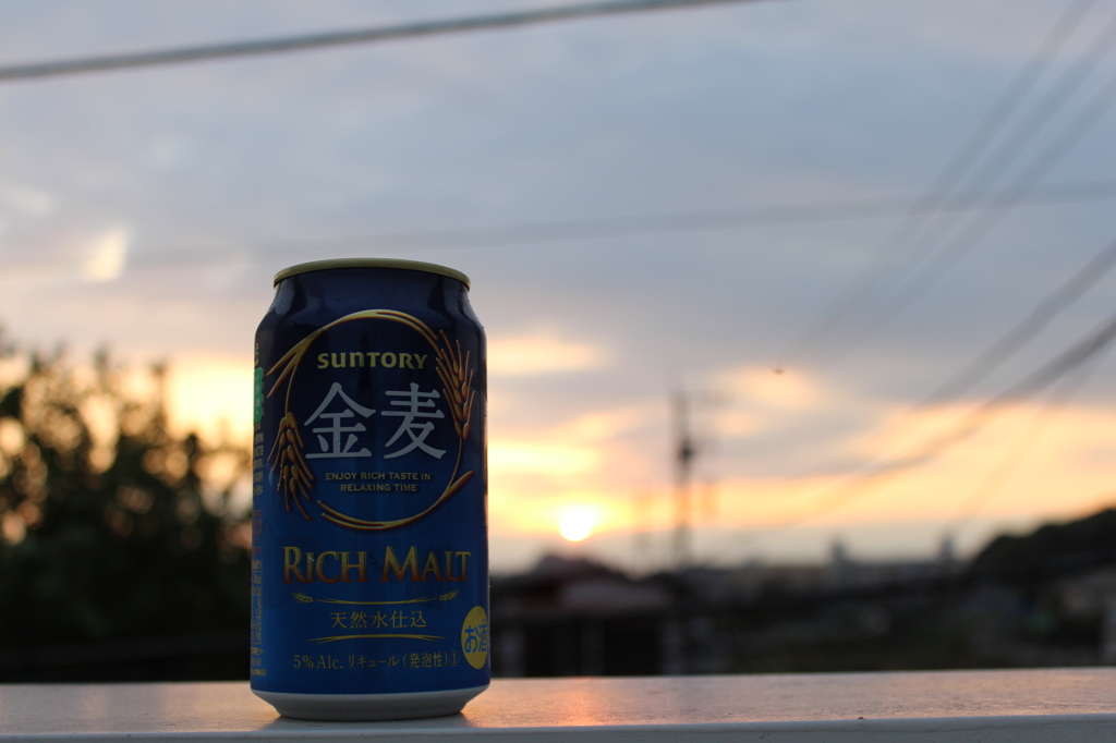 こんな夕焼けでした・・・
