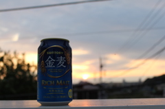 こんな夕焼けでした・・・