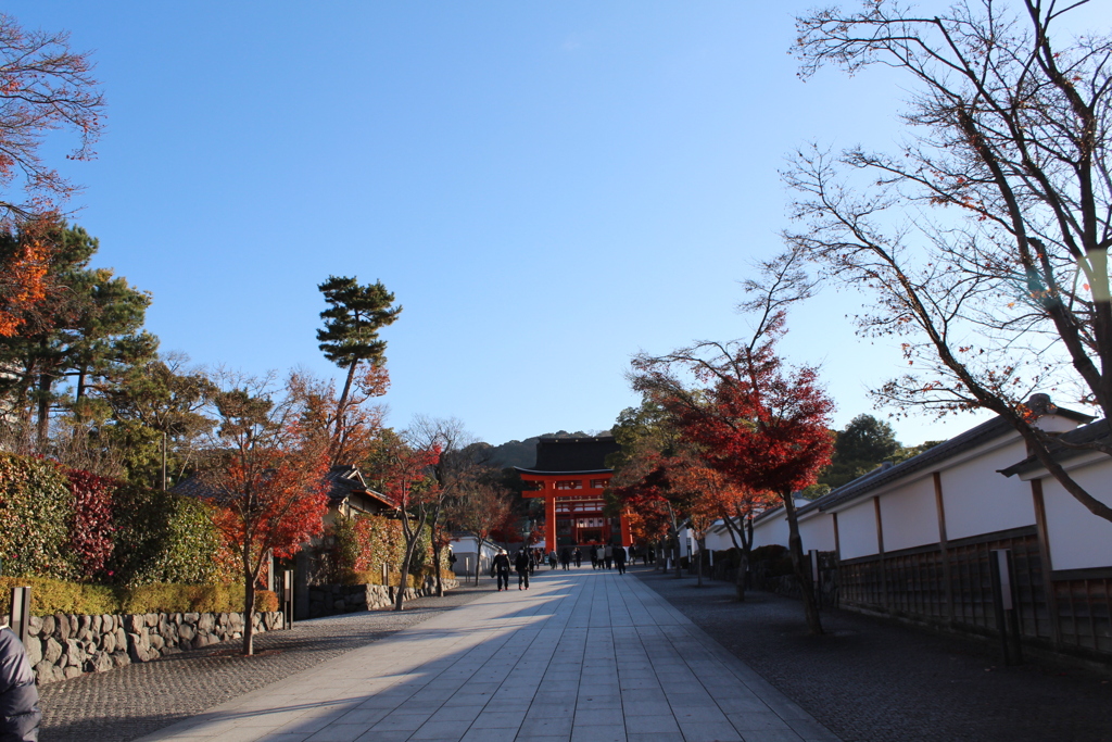 参道・・