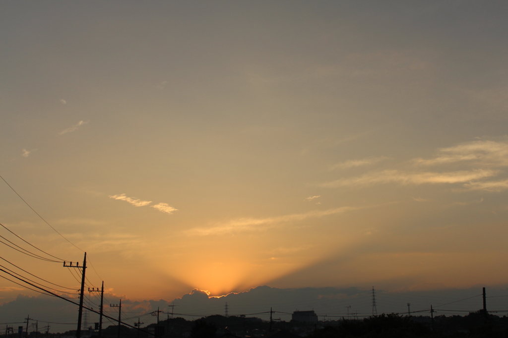 今朝の空＾＾