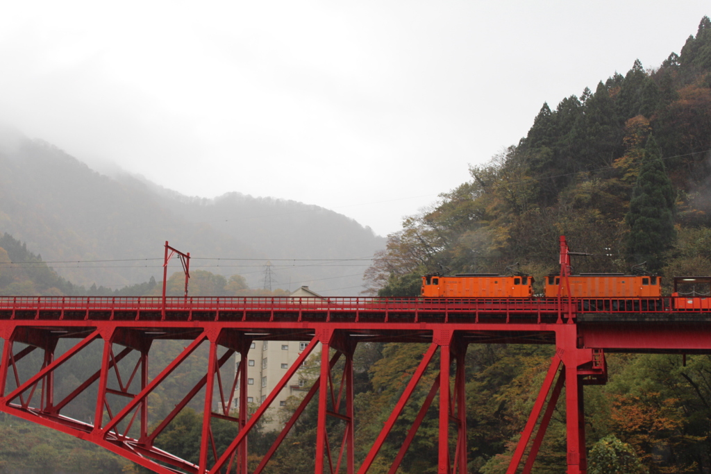 トロッコ走る！