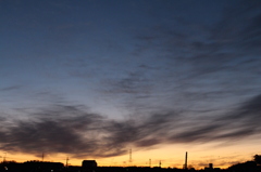 今朝の空①
