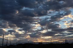 今朝の空