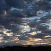 今朝の空