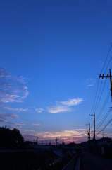 夜明け・・