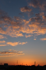今朝の空①