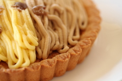 モンブランのタルト
