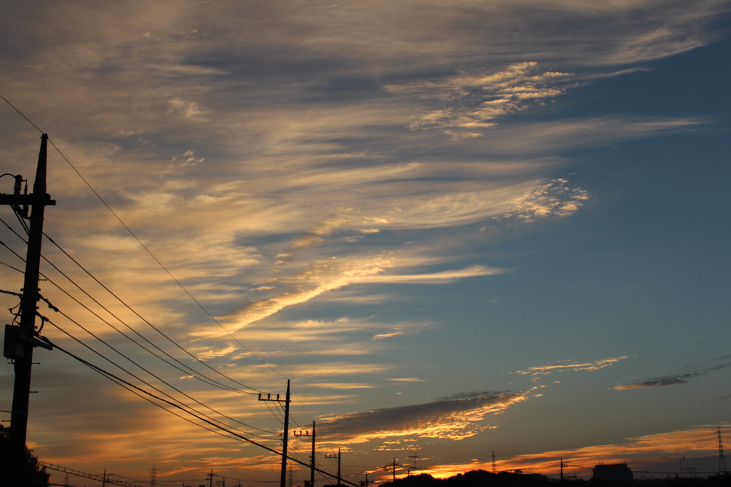 今朝の空②