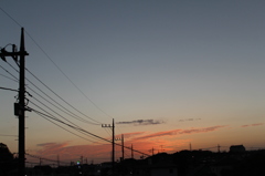 今朝の空