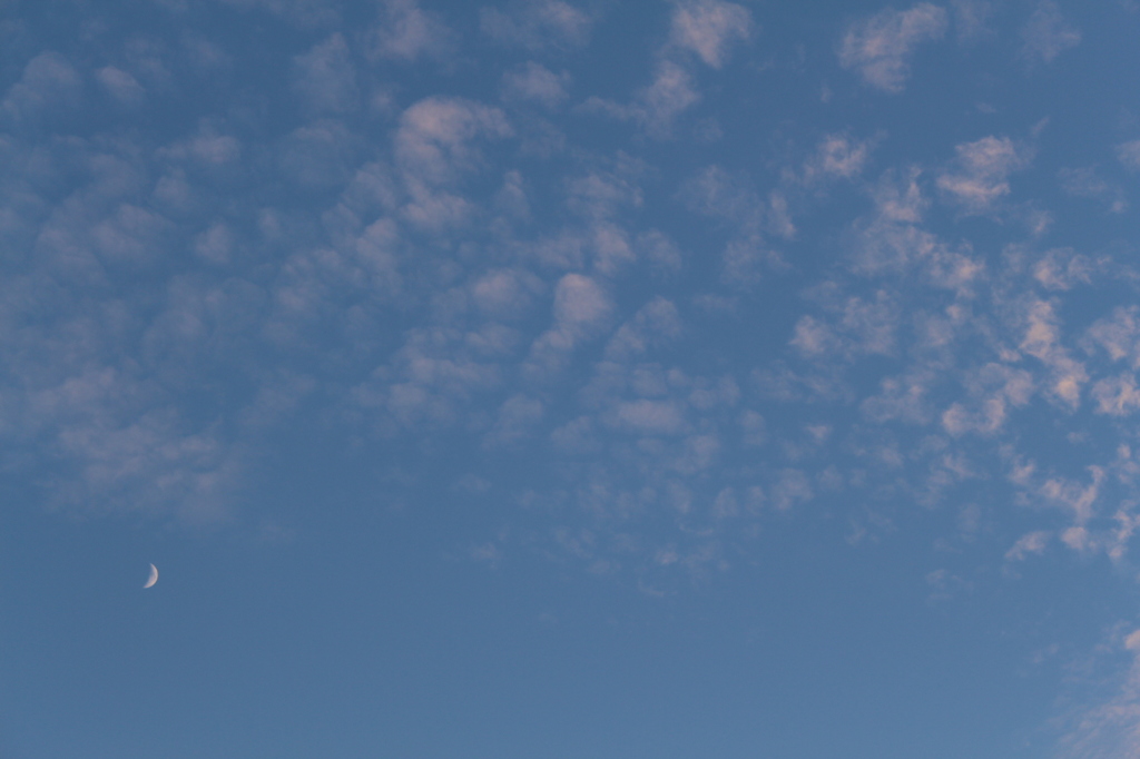 少し前の空・・