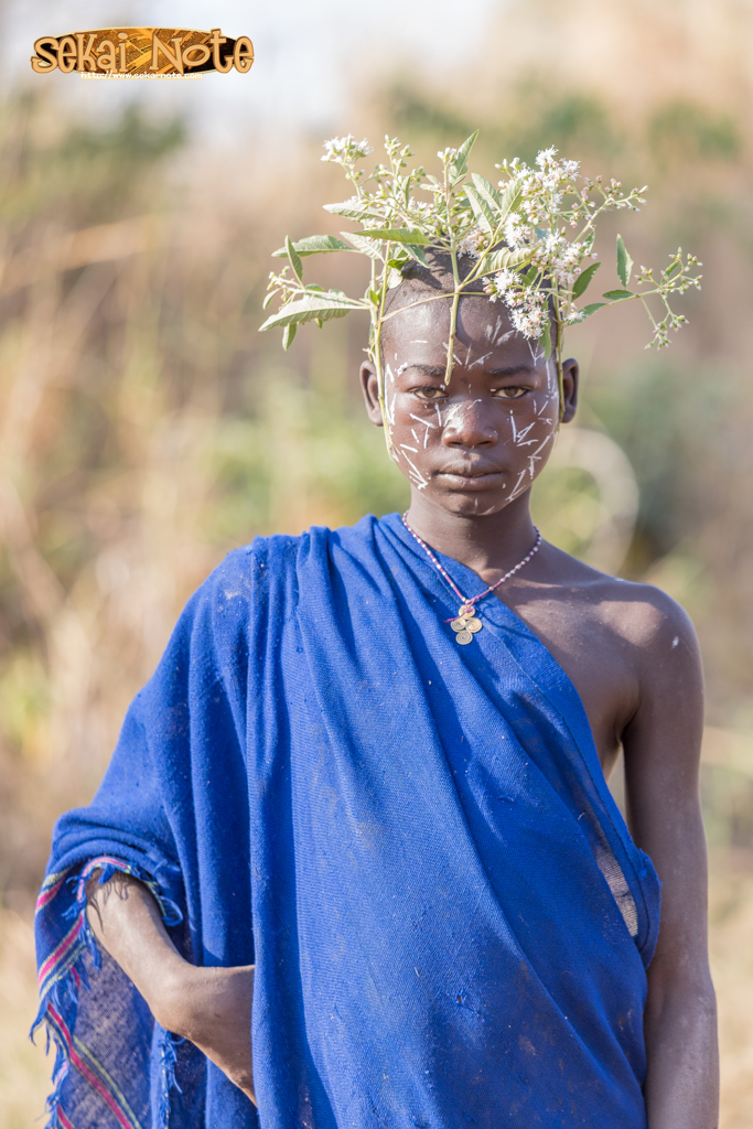 スリ族の少年,エチオピア