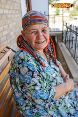 おばあちゃんの笑顔,ウズベキスタン