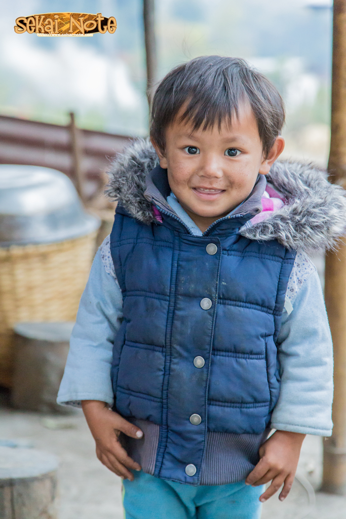 小さな笑顔,ブータン