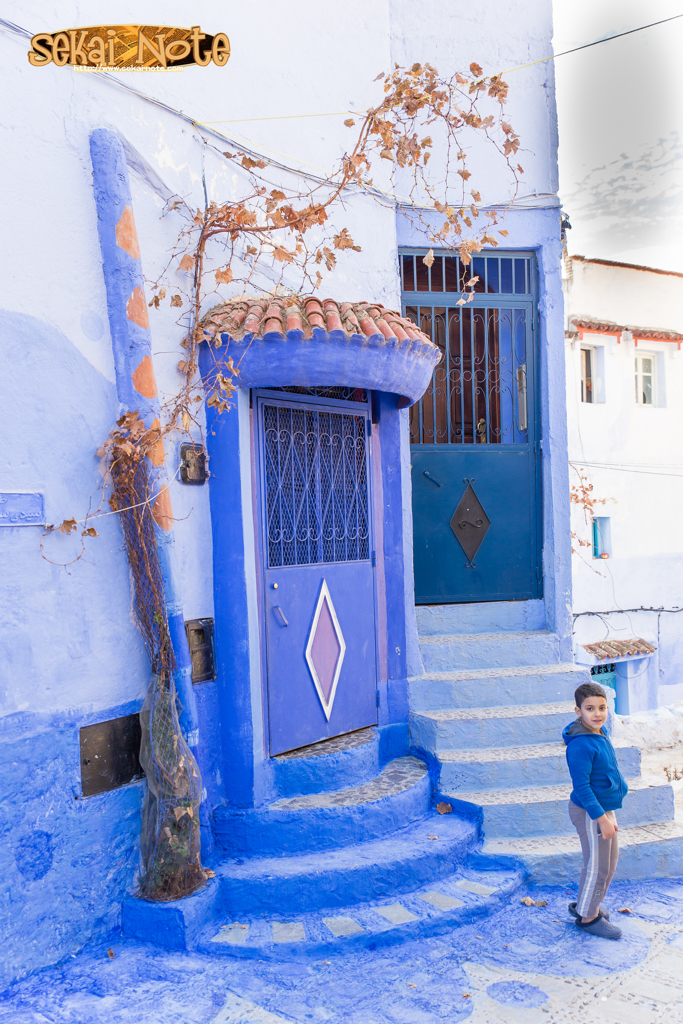 青い幻想,モロッコ