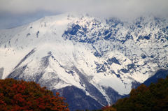 伯耆富士の横顔
