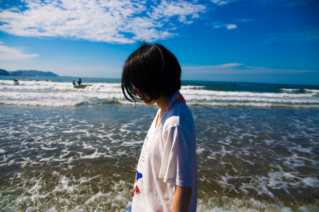 由比ヶ浜④