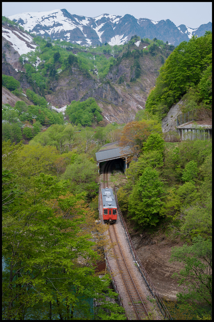 只見線　鉄道風景