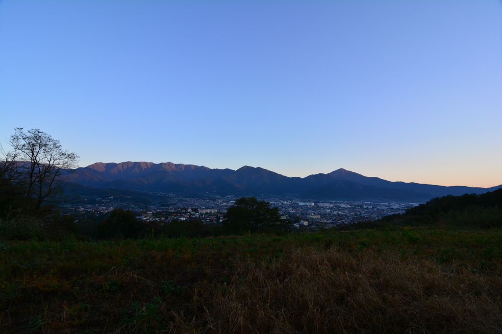 表丹沢の稜線