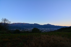 表丹沢の稜線