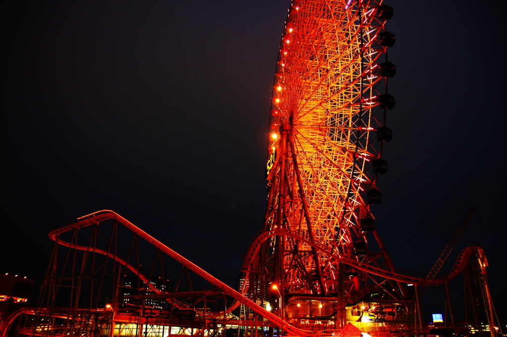 夜のコスモワールド