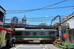 貴重な踏切