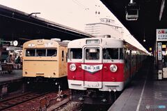 1984冬，大阪駅にて
