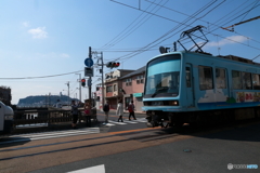 江の島の見える橋