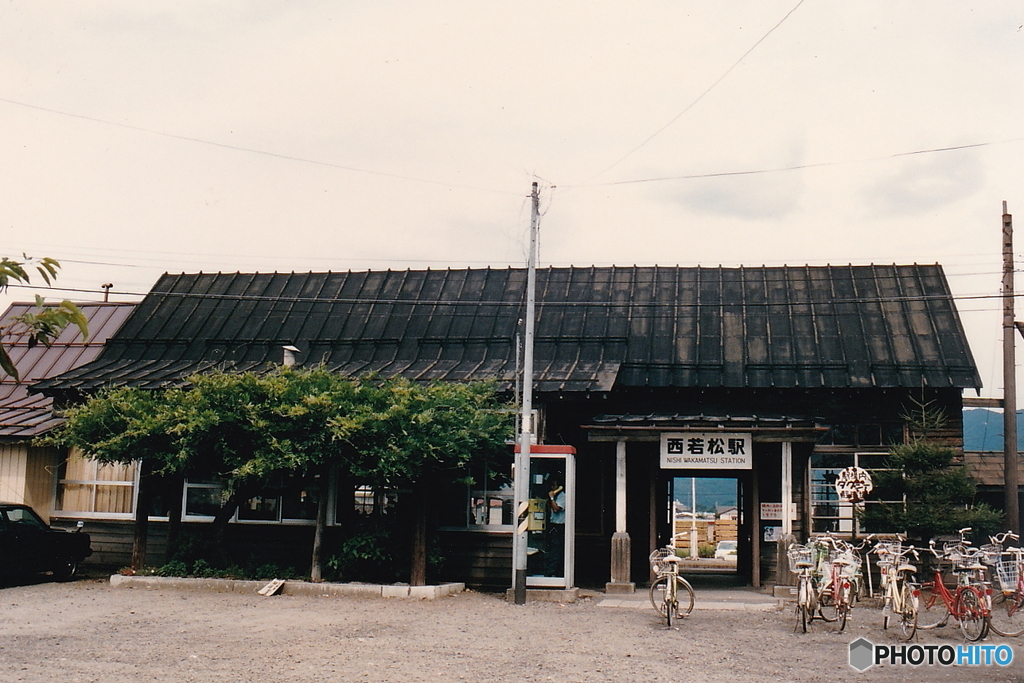 只見線西若松駅