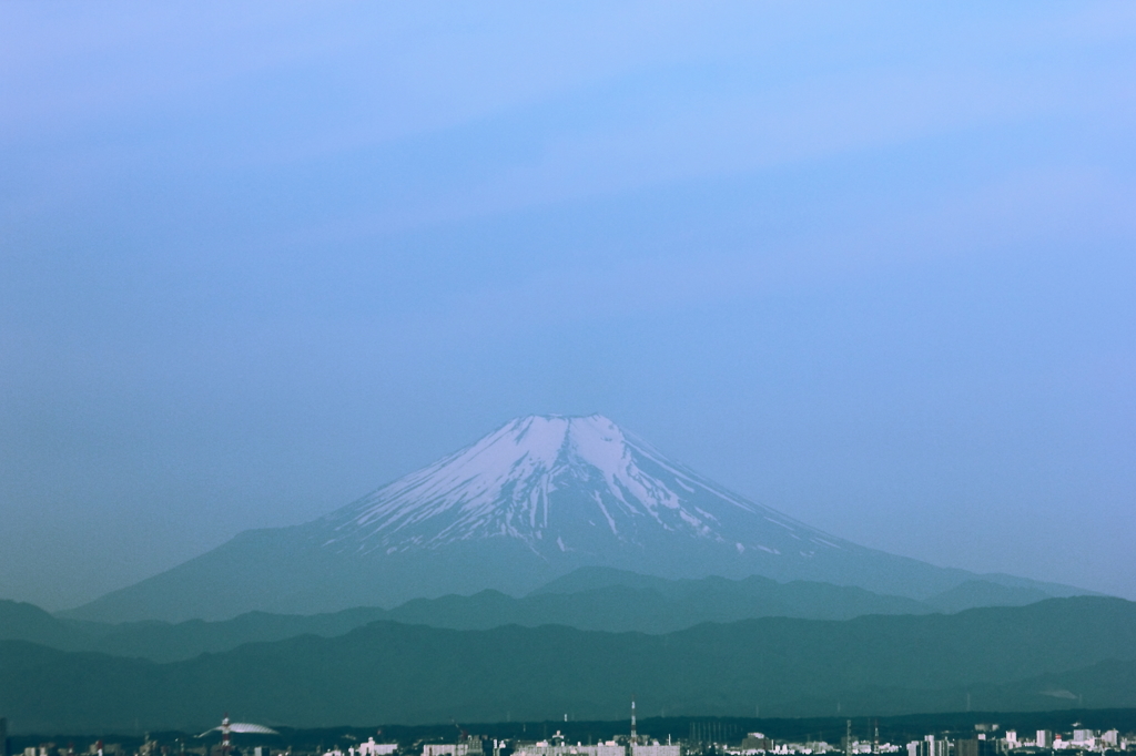 梅雨の晴れ間に