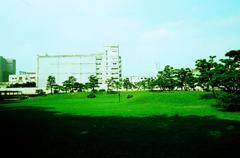 公園と工場