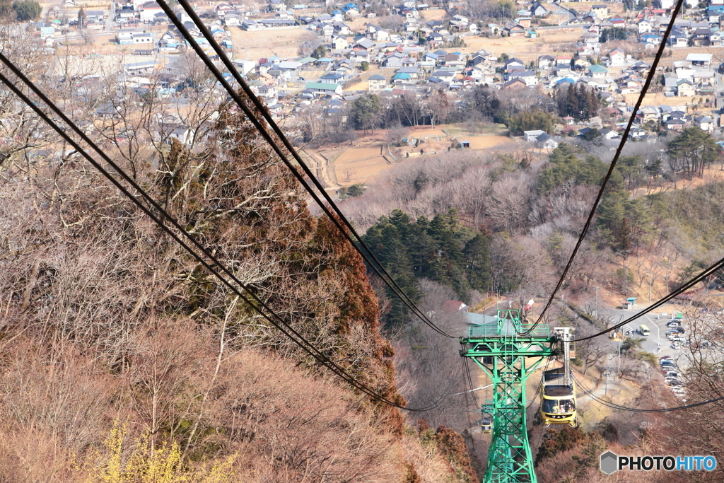 宝登山ロープウェイ②